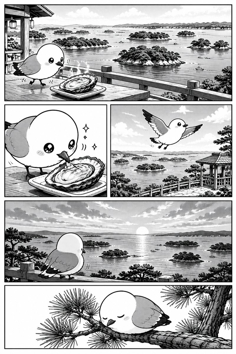 松島のかもめ、島巡り — ページ 2