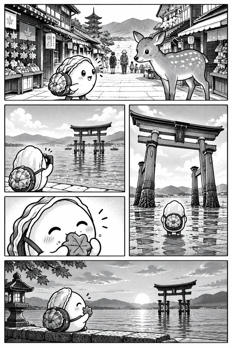 カキくんの宮島大冒険 — ページ 2